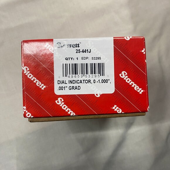 Starrett 25-244 Dial Indicator 0-.100" Range 0-40 Dial - Picture 3 of 10
